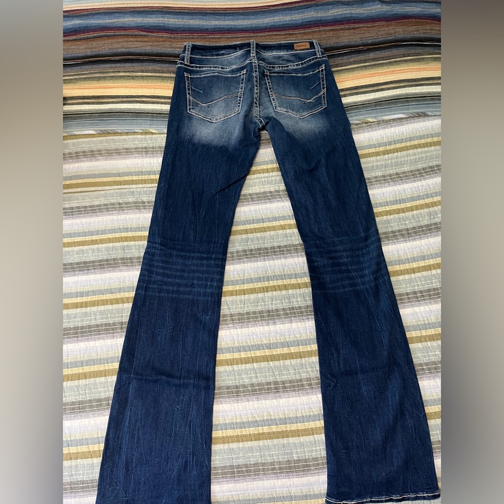 BKE Blue Bootcut Jeans - Picture 2 of 8